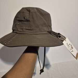 Brown Bucket Hat for Men